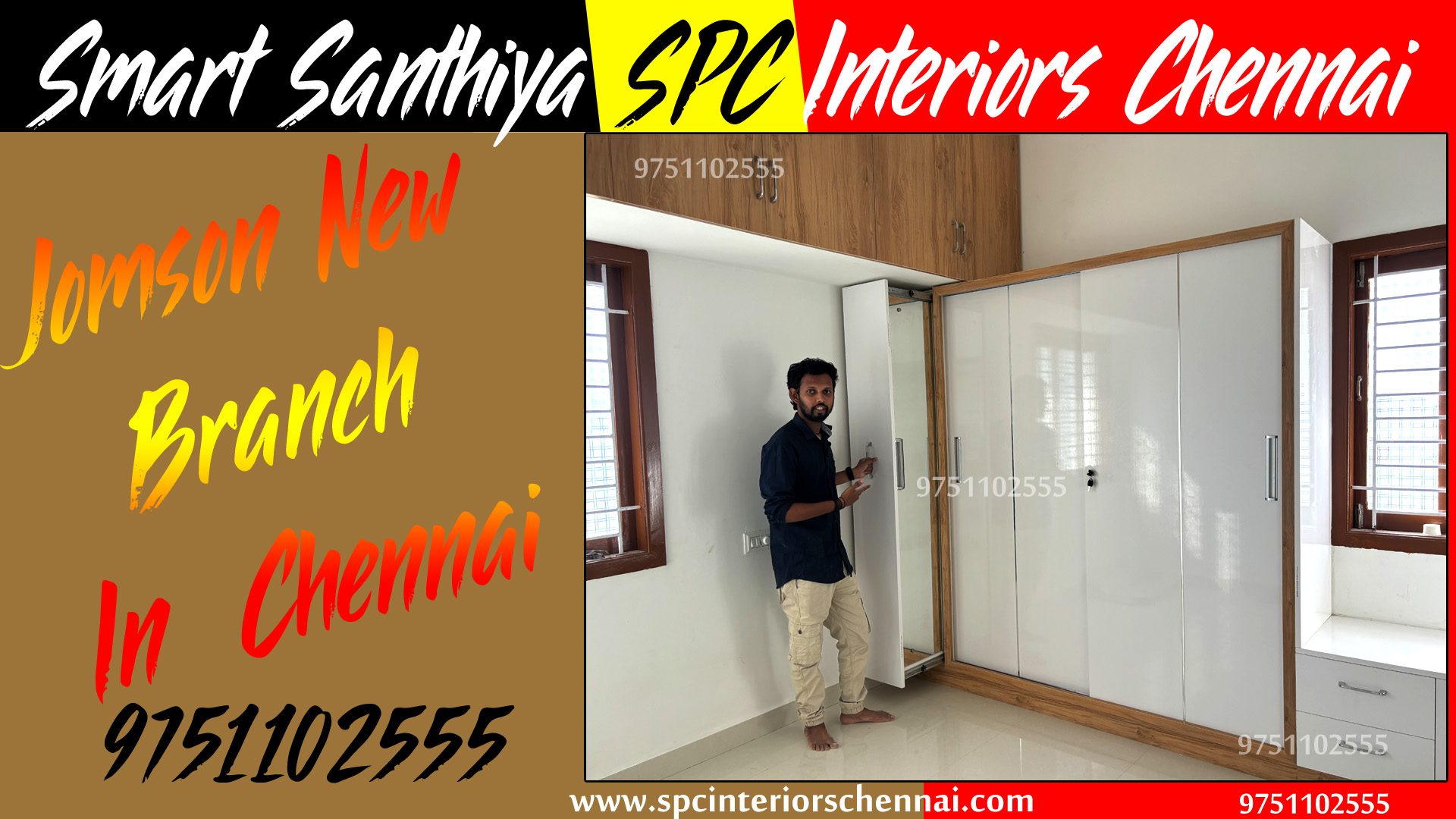 spc grey color modular kitchen chennai